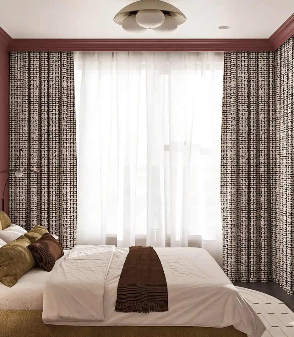 Custom curtains and drapery for enhancing interior ambiance and style