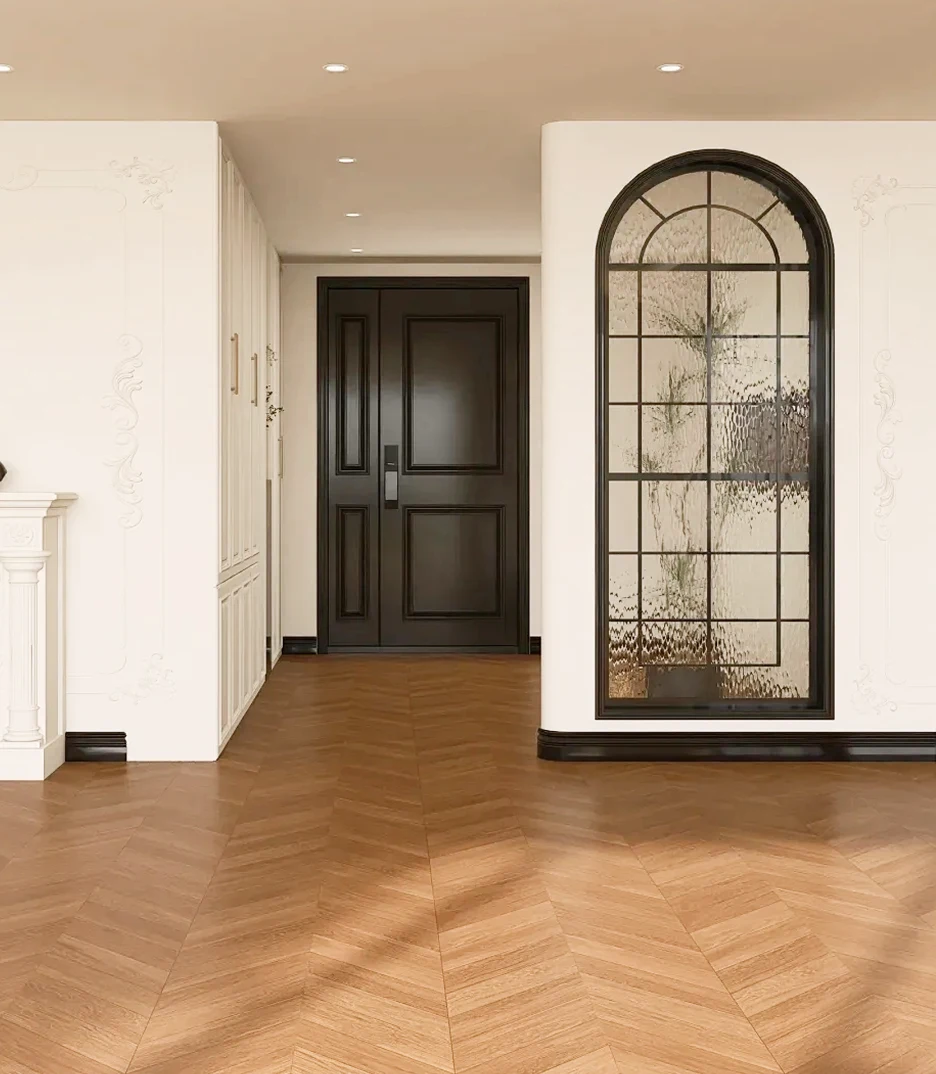 Decorative mouldings, skirting boards, and door casings for refined interiors