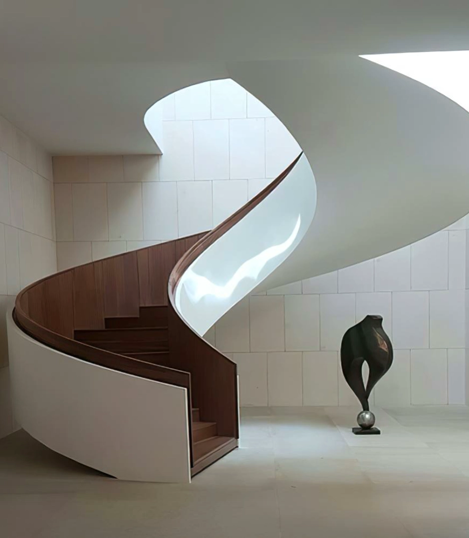 Steel structure staircases for modern residential and commercial buildings