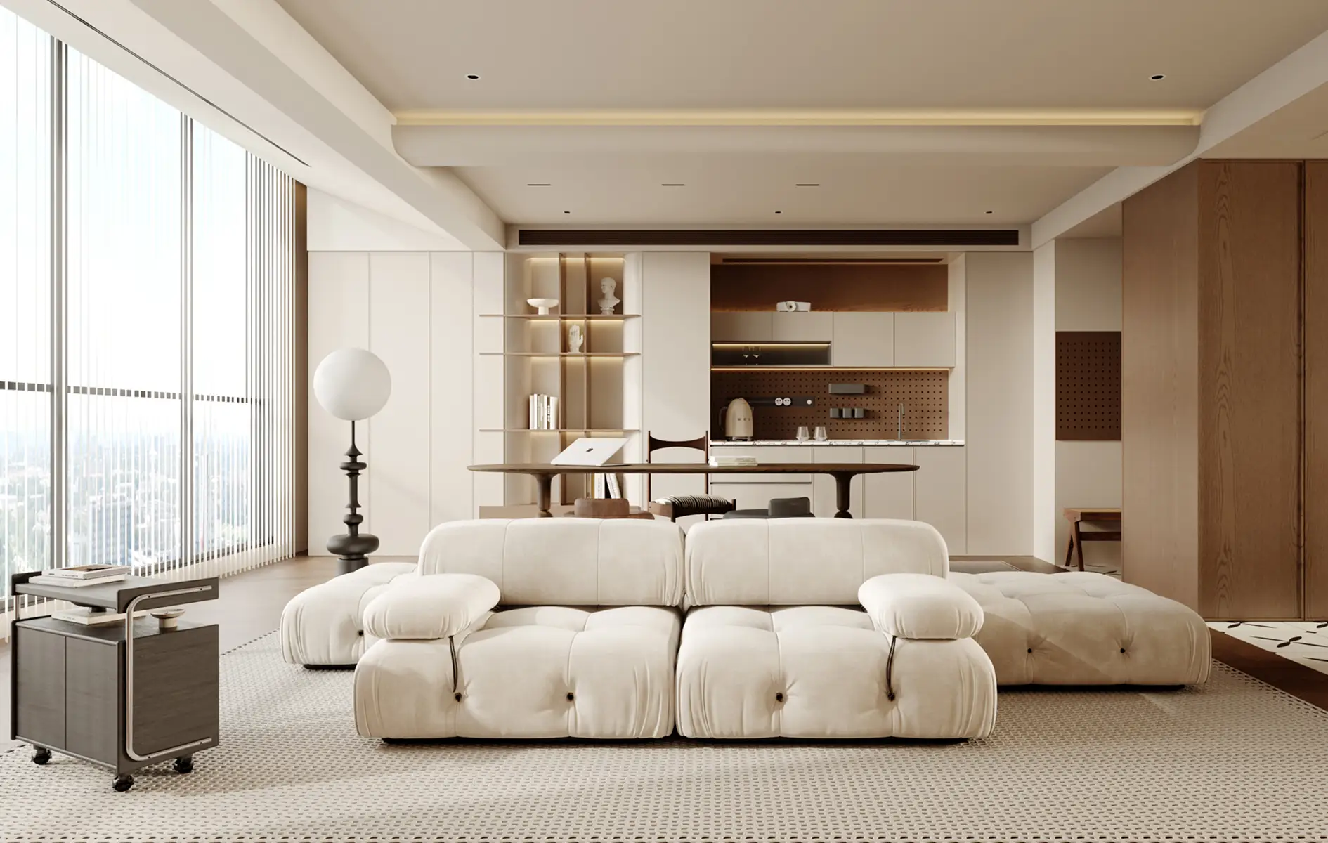 Luxury entertainment and complementary furniture including wine cabinets, billiard tables, and home theaters for villas and residences