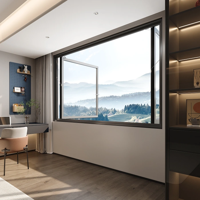 A timeless choice for natural airflow and ease of maintenance. The side-hung window system combines durable aluminum profiles with precision hardware for reliable operation and superior sealing performance.