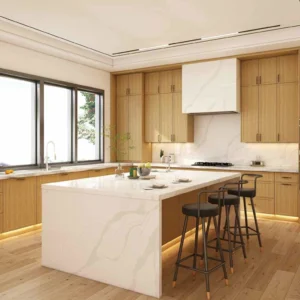 Cabinetry In Log Minimalist Design Style
