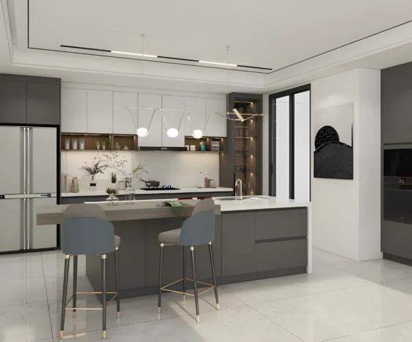 Cabinetry In Modern Minimalist Design Style - ETBOX