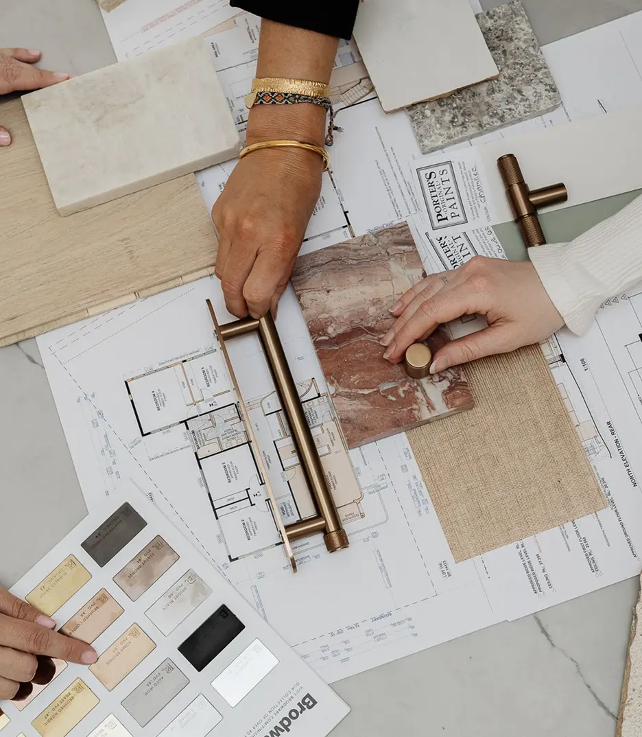 Comprehensive design planning and material selection for turnkey projects