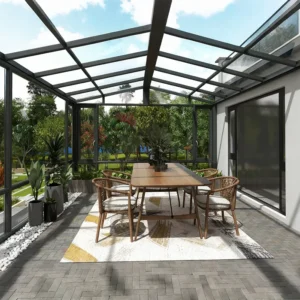 Gable-roof Aluminum Alloy Sunroom