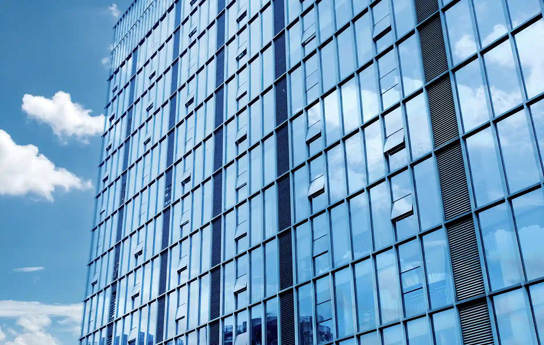 Energy-efficient curtain wall system designed for A Future City project, enhancing facade aesthetics and building performance.